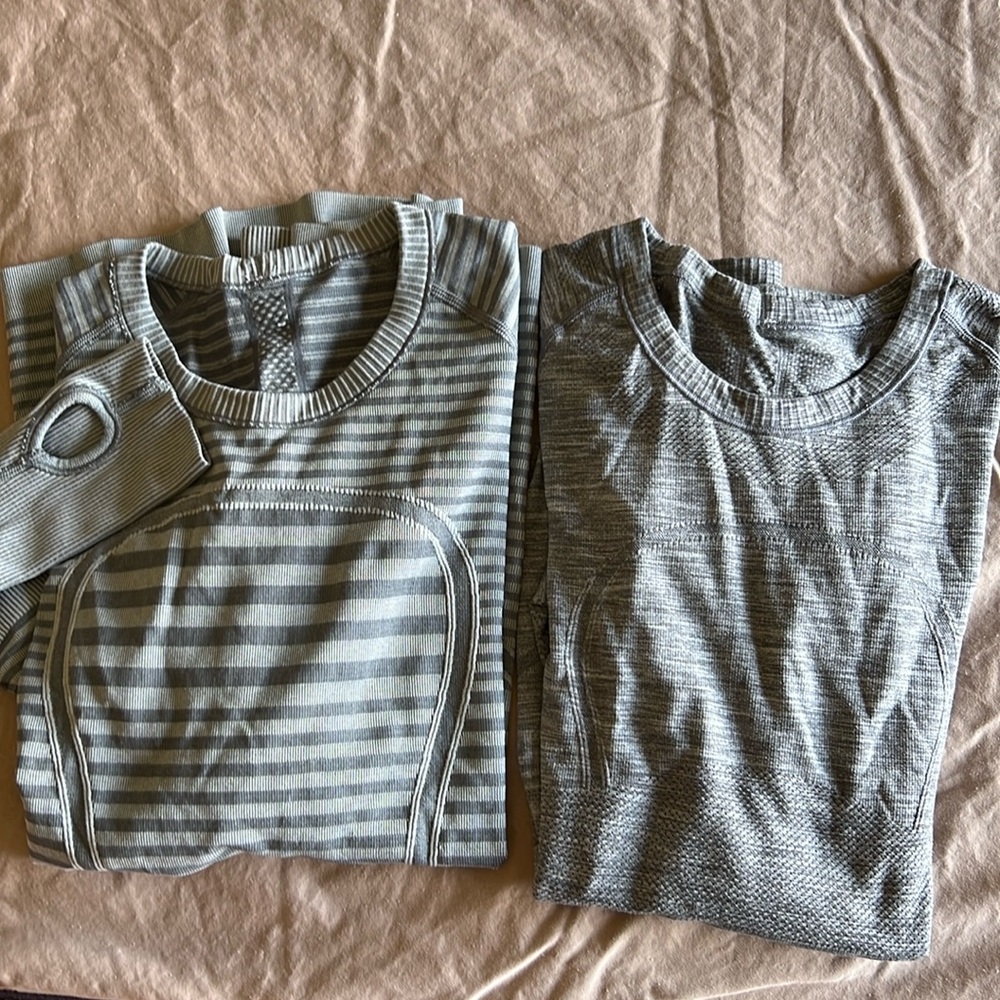 Long sleeve lululemon running shirts